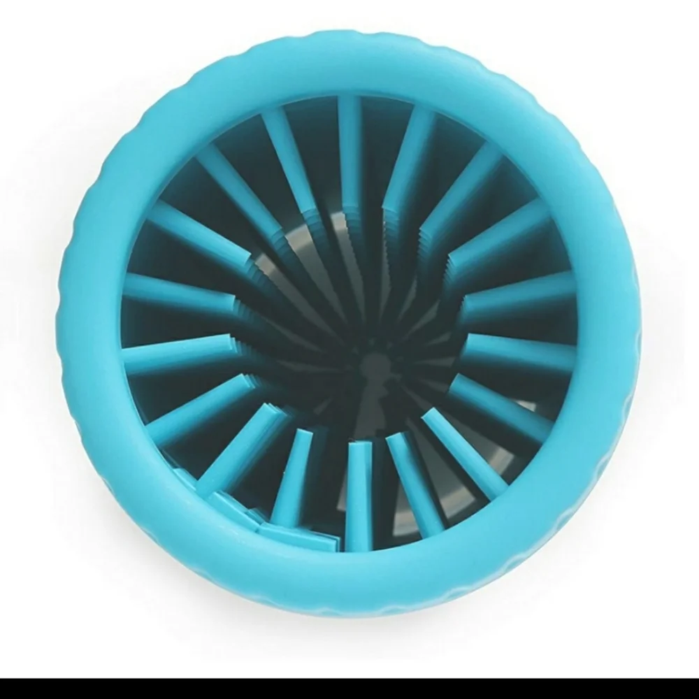 Dexus Mudbuster Portable Dog Paw Cleaner Blue Large XL Breeds‎ Foot Washer